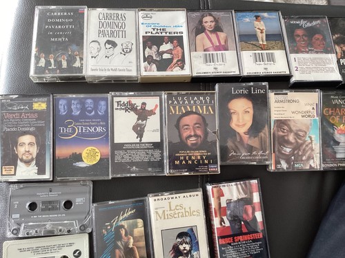 Lot used cassette - used, tapes